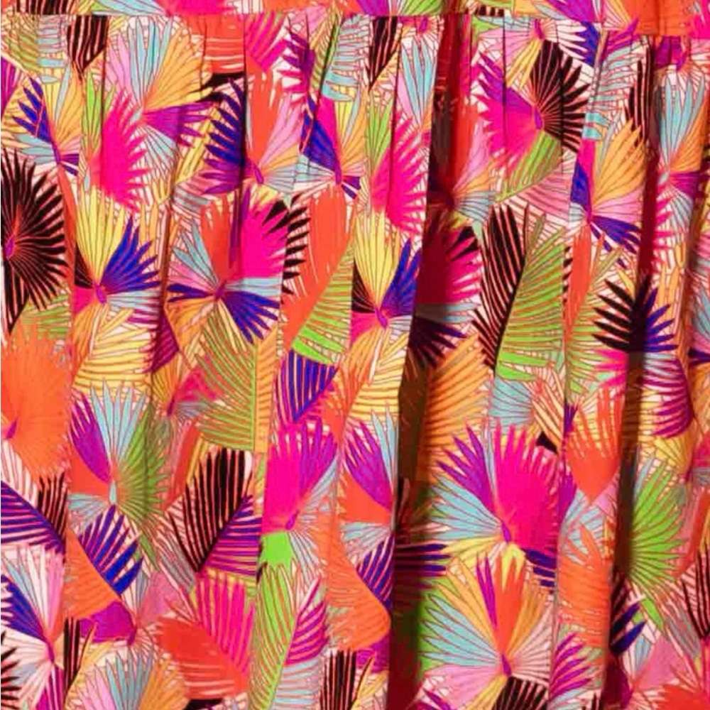 Vibrant Multicolor Patterned Dress - Picture 6 of 9
